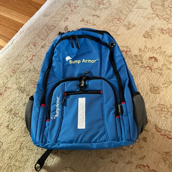 Bump Armor LK Series Backpack in Blue NWOT main image 7